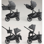 Joie versiti™ 多功能雙層嬰兒手推車 (灰藍色)